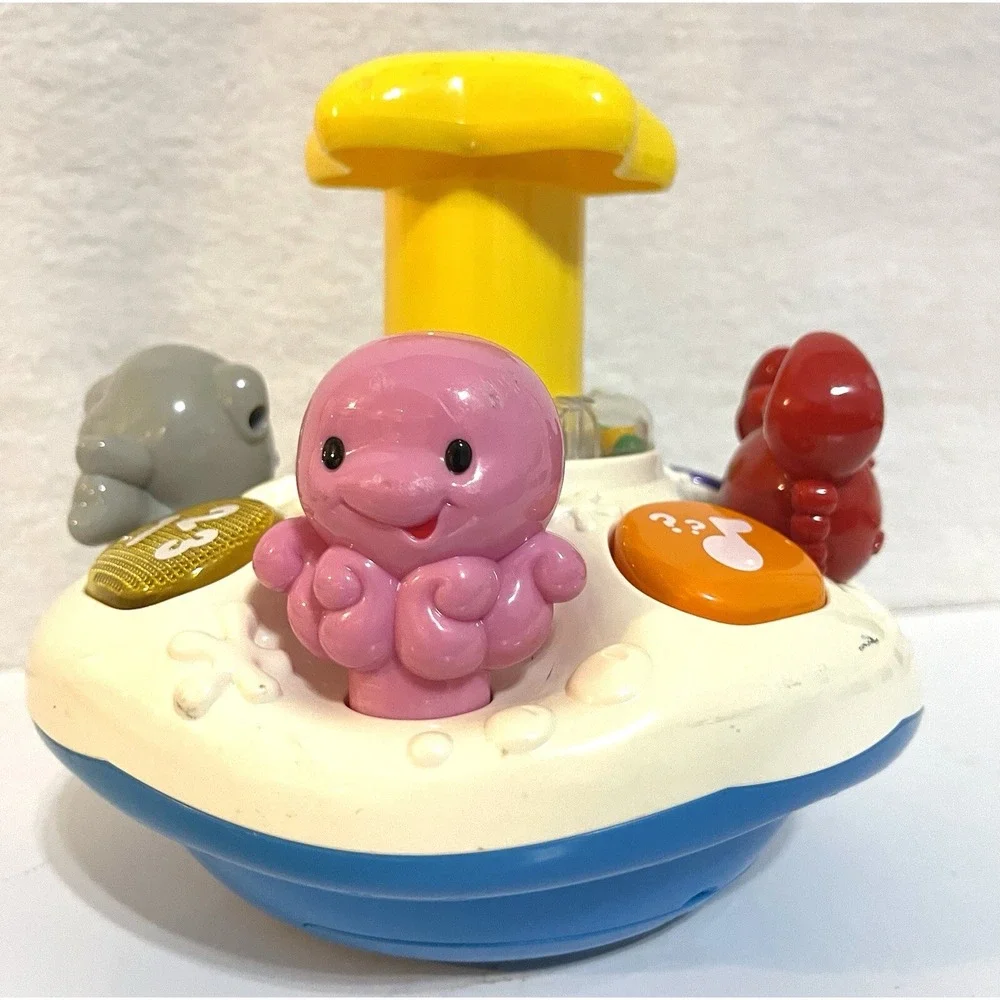 VTech Spin and Learn Top Sea Animals Tested Works 